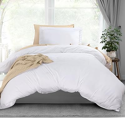 Utopia bedding parure de lit double - 1 housse de couette avec 1 taie d'oreiller - housse de couette 2 pièces avec fermeture éclair - microfibre super douce, 68 x 90 pouces (twin/twin xl, blanc). DIAYTAR COTE D'IVOIRE, la boutique en ligne généraliste de référence en Côte d'Ivoire, propose une large gamme de produits avec plus de 300000 références. Cette boutique en ligne est devenue la destination préférée des Ivoiriens pour leurs achats en ligne.