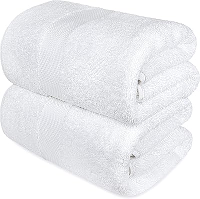 Grandes serviettes de bain blanches de luxe rondes en coton égyptien. En tant que leader de la boutique en ligne généraliste en Côte d'Ivoire, DIAYTAR COTE D'IVOIRE offre une expérience d'achat en ligne exceptionnelle avec plus de 300000 références. La boutique propose des produits de qualité à des prix abordables et met en œuvre des mesures de sécurité pour protéger les informations des clients. Les clients peuvent ainsi faire leurs achats en toute confiance.