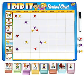 Calendrier des tâches d'apprentissage et d'escalade pour les enfants - 63 actions comportementales