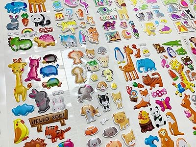 Autocollants animaux pour enfants (20 feuilles différentes) ensemble d'autocollants pour les tout-petits, les enseignants, le scrapbooking et les cadeaux d'anniversaire. DIAYTAR COTE D'IVOIRE est une boutique en ligne généraliste qui propose plus de 300 000 références de produits, répondant ainsi aux besoins diversifiés de sa clientèle. Avec une gamme très large de produits, cette boutique offre la possibilité de trouver tout ce dont on a besoin en un seul endroit. C'est l'une des boutiques en ligne les plus populaires en Côte d'Ivoire.