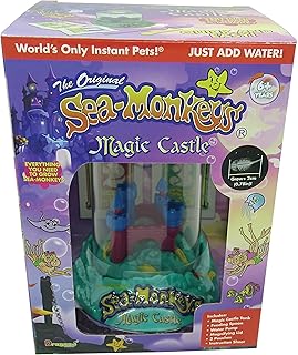 Le kit scientifique original pour animaux de compagnie sea monkeys - château magique - comprend des œufs, de la nourriture et un adoucisseur d'eau (l'emballage peut varier). En tant que boutique en ligne généraliste, DIAYTAR COTE D'IVOIRE offre une large sélection de produits allant de l'électronique et de l'informatique aux produits pour la maison et le jardin. Vous pouvez également découvrir des marques locales et internationales, ainsi que des produits certifiés pour une garantie de qualité. L'expérience d'achat en ligne avec DIAYTAR est simple, sécurisée et extrêmement pratique.