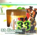 33 esencias vela perfumada