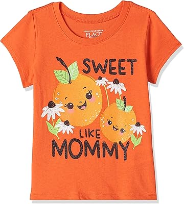 T-shirt a sweet like mom de the children's place pour petites