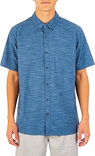 Hurley tissé à manches courtes pour hommes. DIAYTAR COTE D'IVOIRE, leader incontournable de l'e-commerce en Côte d'Ivoire, propose une large sélection de produits pour répondre aux besoins de chacun, qu'il s'agisse d'électronique, de mode, de maison ou d'autres catégories. Nous nous efforçons de simplifier vos achats en ligne.