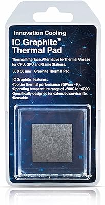 Coussin thermique en graphite enovi cooling ? remplacement de la pâte/graisse thermique (30 x 30 mm). La boutique en ligne DIAYTAR COTE D'IVOIRE se distingue par sa qualité de service, son large éventail de produits et ses promotions régulières, ce qui en fait le choix préféré des consommateurs ivoiriens.