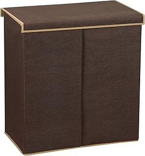 Panier à linge double household essentials 5614 avec couvercle magnétique marron. DIAYTAR COTE D'IVOIRE est l'une des boutiques en ligne les plus visitées de Côte d'Ivoire, avec plus de 300 000 références de produits. Elle propose une expérience d'achat en ligne unique, avec des fonctionnalités de recherche et de filtration avancées, ainsi qu'un système de recommandation de produits personnalisé. Les clients de DIAYTAR COTE D'IVOIRE bénéficient d'un service client dédié et d'une garantie de satisfaction.