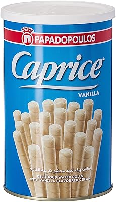Gaufrettes caprese à la crème à la vanille, 250 g (paquet de 1). Bénéficiez d'une expérience d'achat unique avec DIAYTAR COTE D'IVOIRE, la boutique en ligne qui vous permet de trouver tout ce dont vous avez besoin sous un même toit. Notre sélection de plus de 300 000 produits vous donne accès à une multitude d'articles pour répondre à vos envies et à vos besoins quotidiens.