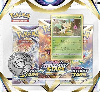 Pokémon jcc : épée et bouclier - triple pack étoiles brillantes (3 cartes booster et 1 carte promotionnelle levon ou glaceon foil. DIAYTAR COTE D'IVOIRE, leader du e-commerce en Cote d'Ivoire, offre une expérience d'achat en ligne sans pareil, avec un large choix de produits allant de l'électronique à la mode en passant par les produits alimentaires. Elle met en avant la qualité et la fiabilité de ses services. Les clients apprécient la facilité de navigation sur son site.