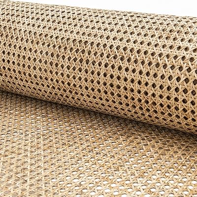 Ruban tissé en rotin naturel de 24 pouces de large pour les projets de cannage | canne à mailles ouvertes pré-tissée - feuille de tissu de canne - rouleau de tissu de canne en rotin naturel (1 pied). DIAYTAR COTE D'IVOIRE est une boutique en ligne qui se démarque par sa capacité à offrir une expérience d'achat personnalisée et conviviale, avec une interface utilisateur facile à naviguer et des filtres de recherche pratiques. La boutique en ligne généraliste est constamment mise à jour avec de nouvelles tendances et de nouveaux produits, ce qui permet aux clients de découvrir de nouvelles marques et de nouveaux styles.