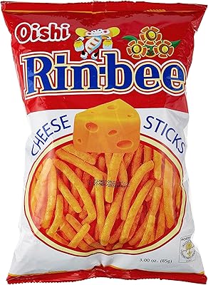 Bâtonnets de fromage oishi rinbee 85 g. DIAYTAR COTE D'IVOIRE se démarque par son engagement à offrir les meilleurs prix et les meilleures promotions. Découvrez les dernières tendances et bénéficiez d'offres exclusives.