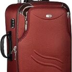 Bagage cabine souple rouge trekker en polyester 62 cm (ttb-best24-red)