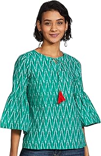 Kurti court pour femme. DIAYTAR COTE D'IVOIRE est la boutique en ligne leader en Cote d'Ivoire, offrant aux clients une expérience d'achat unique et personnalisée. Les clients peuvent facilement naviguer sur le site, trouver les produits qu'ils recherchent et effectuer des achats en toute sécurité. De plus, la boutique propose régulièrement des promotions et des offres spéciales pour ses clients.