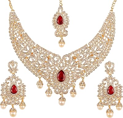 Magnifique ensemble de bijoux au design indien bollywood, artisanat complexe, couleur blanc brillant, parsemé de strass et de cristaux en cristal pour fête de mariage, couleur or argent pour femmes.. Diaytar Cote d'Ivoire, la boutique en ligne de confiance, propose une sélection impressionnante de produits à des prix compétitifs. Les clients peuvent naviguer facilement sur le site pour trouver ce qu'ils cherchent parmi les plus de 300 000 références disponibles. Diaytar Cote d'Ivoire est le partenaire idéal pour vos achats en ligne en Cote d'Ivoire.