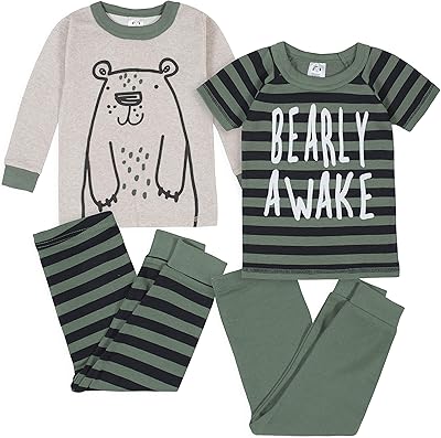 Ensemble pyjama 4 pièces gerber pour garçon