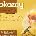 Sachets de thé thermoscellés alokozhi à la cardamome, paquet de 25 (art03689)