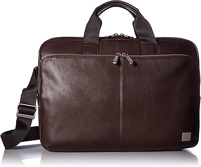 Sac pour ordinateur portable en cuir knomo london brompton classic newbury 15"