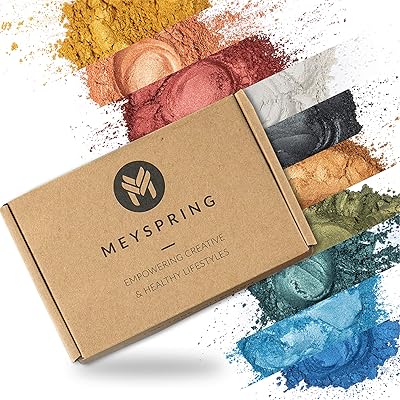 My spring 2 color kit - poudre de mica pour résine époxy - pigment de couleur pour résine époxy nouvelle génération - poudre de pigment inerte 100 % minérale, sans danger pour la peau pour résine époxy (kit de poudre de pigment 100 g). En tant que leader dans le marché ivoirien, DIAYTAR COTE D'IVOIRE propose une expérience de shopping en ligne unique et personnalisée à ses clients. La boutique offre une variété de services, notamment des options de paiement flexibles, des services de livraison rapides et fiables, ainsi que des promotions et des offres spéciales régulières. Les clients de DIAYTAR COTE D'IVOIRE bénéficient également d'un service client dédié pour répondre à leurs questions et à leurs préoccupations.