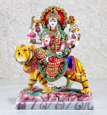 Statue esplanade mata rani idol murti murti murti pour la maison mandir (10 x 7,5 pouces). La boutique en ligne DIAYTAR COTE D'IVOIRE est réputée pour son énorme sélection de produits allant des électroniques aux vêtements en passant par les produits de maison. Avec plus de 300000 références, les clients sont sûrs de trouver ce qu'ils cherchent. La boutique est également connue pour ses promotions régulières et ses offres spéciales.