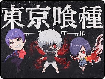 بطانية couverture polaire tokyo ghoul - tokyo ghoul manga anime - ken kaneki