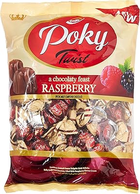 Cagla poky twist feast chocolat framboise, 1 kg