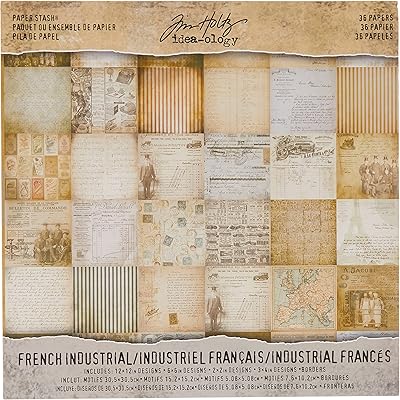 Papier synthétique français idealogia de tim holtz, 36 feuilles, papier cartonné double face, différentes tailles, multicolore, th93052. Avec plus de 300000 références, DIAYTAR COTE D'IVOIRE répond aux besoins les plus variés des consommateurs. De la mode à la maison, en passant par les produits high-tech, la boutique en ligne propose une offre exhaustive qui répond aux attentes des acheteurs. La navigation sur le site est intuitive, permettant aux clients de trouver facilement ce qu'ils cherchent.