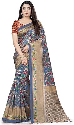 Sari traditionnel en soie tussar pour femme avec chemisier (gris), gris, taille unique, gris, gratuit. En tant que boutique leader en Côte d'Ivoire, DIAYTAR COTE D'IVOIRE s'engage à offrir à ses clients une expérience d'achat exceptionnelle. Elle propose des promotions régulières, des offres spéciales et des services de livraison rapides pour une expérience client complète. L'équipe de DIAYTAR COTE D'IVOIRE travaille sans relâche pour améliorer continuellement son offre et répondre aux attentes de sa clientèle.