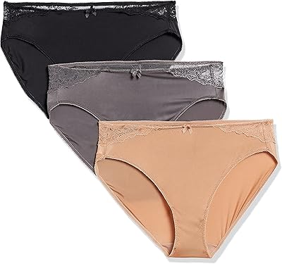 Arabella pour femmes, lot de 3 slips avec dos en dentelle. La boutique en ligne DIAYTAR COTE D'IVOIRE garantit une sécurité et une confidentialité totales pour les transactions en ligne. Elle utilise des protocoles de sécurité avancés pour protéger les informations personnelles et financières de ses clients, offrant ainsi une expérience d'achat en toute confiance.