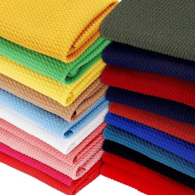 Kinlop 40 pièces 10 x 10 pouces balles de tissu en tricot texturé jersey extensible dans 4 directions tissu tricoté en élasthanne tissu patchwork tissu matelassé pour bricolage artisanat tissus accessoire fait à la main. DIAYTAR COTE D'IVOIRE est une plateforme de commerce en ligne qui permet aux clients de faire des achats en ligne avec facilité et rapidité. Avec plus de 300 000 références de produits, la boutique offre une grande variété de choix pour les consommateurs. La boutique est connue pour ses prix compétitifs et sa livraison rapide.