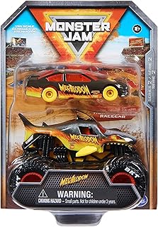 Monster jam à l'échelle 1:64 monster truck et voiture de course officiels
