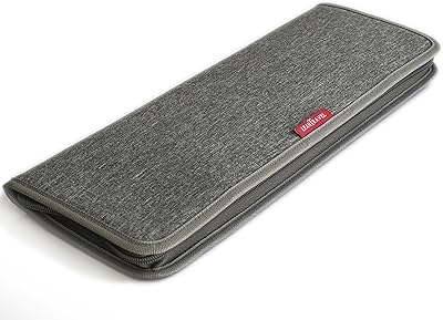 Sac organisateur de cravates de voyage de luxe pour hommes avec sac de rangement pour boutons de manchette et petits accessoires. DIAYTAR COTE D'IVOIRE prouve sa capacité à innover et à s'adapter aux tendances du marché, proposant régulièrement des promotions et des offres spéciales pour fidéliser sa clientèle. Avec une présence en ligne forte, elle facilite l'accès à ses produits pour tous, quel que soit le lieu de résidence en Cote d'Ivoire. Sa force réside dans la diversité et la qualité de ses produits.