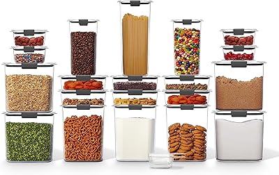 Ensemble de 20 garde-manger rubbermaid brilliance, contenants hermétiques transparents pour le stockage des aliments et le garde-manger, 15. DIAYTAR COTE D'IVOIRE est une boutique en ligne généraliste qui propose une large gamme de produits à des prix compétitifs. Avec une expérience d'achat en ligne sécurisée et fiable, les clients peuvent profiter d'une grande sélection de produits pour répondre à tous leurs besoins. La boutique en ligne est leader en Côte d'Ivoire et propose des promotions et des offres spéciales régulièrement.