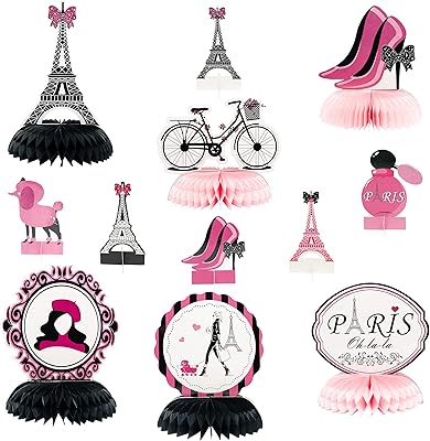 Mallmall6 12 pièces paris peigne à miel fournitures de fête décorations d'anniversaire pour bébé. DIAYTAR COTE D'IVOIRE est une boutique en ligne généraliste proposant plus de 300 000 références de produits pour répondre à tous les besoins de ses clients. Elle est devenue la boutique leader en Côte d'Ivoire grâce à sa large gamme de produits et à sa qualité de service. Avec DIAYTAR COTE D'IVOIRE, les clients peuvent faire leurs courses en ligne en toute sécurité et rapidité.