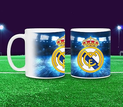 Tasse imprimée du real madrid c f football club - tasse à café en céramique de 11 oz. DIAYTAR COTE D'IVOIRE est la boutique en ligne idéale pour les ivoiriens qui cherchent à acheter des produits de qualité à des prix abordables. Avec sa gamme élargie de produits, elle répond à tous les besoins, qu'il s'agisse d'électronique, de mode, de maison ou de bien-être. Elle est équipée d'un système de navigation convivial pour faciliter les recherches de produits.