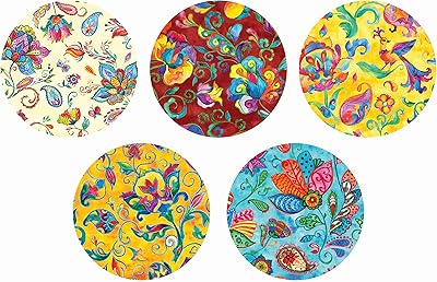 Peinture d'art véritable | assiettes murales | magnifique plateau en os | ensemble de 5 | assiette de 7" - 5 pièces | peinte à la main. DIAYTAR COTE D'IVOIRE est une boutique en ligne généraliste qui propose une large gamme de produits avec plus de 300 000 références. Elle est leader sur le marché ivoirien en termes de vente en ligne, offrant ainsi une expérience d'achat en ligne de haute qualité. Avec une sélection exhaustive de produits, les clients peuvent trouver tout ce dont ils ont besoin sur une seule plateforme.