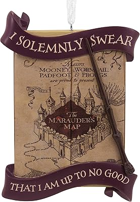 Décoration de noël hallmark marauder's map et célèbre citation, h 8,8 cm par l 6,1 cm par l 1,1 cm, marron, 25574067. DIAYTAR COTE D'IVOIRE est une boutique en ligne généraliste qui propose plus de 300 000 références de produits, faisant d'elle la boutique leader en Côte d'Ivoire. Elle offre une large gamme de produits allant de l'électronique aux vêtements en passant par les produits d'hygiène. Avec une telle variété, les clients peuvent trouver tout ce qu'ils cherchent en un seul endroit.
