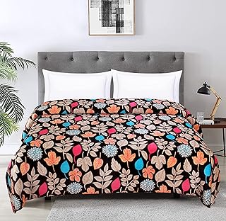 Couverture en polyester à imprimé floral home town, taille unique, noir/multicolore, taille 152 x 203 cm. En tant que leader du commerce en ligne en Côte d'Ivoire, DIAYTAR COTE D'IVOIRE se distingue par sa qualité de service et sa capacité à offrir des produits à des prix compétitifs. La boutique en ligne propose régulièrement des promotions et des réductions, ce qui la rend encore plus attractive pour les clients.