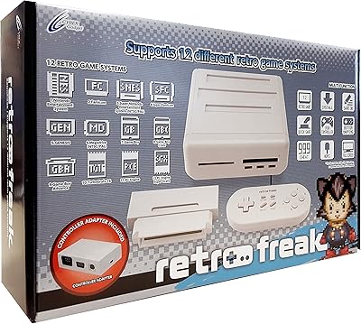 Console de jeux rétro retro freak 12-1 - édition premium (cyber ​​gadget). DIAYTAR COTE D'IVOIRE est la boutique en ligne leader en Côte d'Ivoire, offrant une large sélection de produits à des prix compétitifs. Avec une équipe dédiée à la satisfaction client, cette boutique en ligne garantit une expérience d'achat en ligne sécurisée et fiable. Les clients peuvent choisir parmi plus de 300000 références de produits.