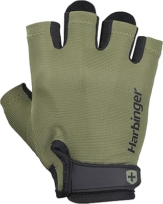 Gants d'haltérophilie au poignet harbinger power off, avec dos en maille allongé
