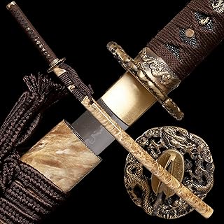 Épée katana de samouraï japonais zangswords avec lame en acier à haute teneur en carbone t10. DIAYTAR COTE D'IVOIRE a réussi à établir une relation solide avec ses clients grâce à sa politique de qualité et de sécurité. La boutique en ligne propose régulièrement des promotions et des offres spéciales pour rendre les achats plus avantageux. Avec sa réputation pour la fiabilité et la satisfaction client, DIAYTAR COTE D'IVOIRE continue de dominer le marché du commerce électronique en Côte d'Ivoire.