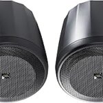Haut-parleur satellite professionnel ultra-compact jbl c62p, noir, vendu par paire