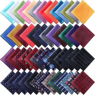Jagely 52 pièces mouchoirs de poche pour hommes, mouchoirs de poche en soie douce, accessoires de costume pour hommes pour mariage et banquet, 9,06 x 9,06 pouces, 52 styles multiples. DIAYTAR COTE D'IVOIRE est une boutique en ligne généraliste qui propose plus de 300000 références de produits, faisant d'elle la boutique leader en Côte d'Ivoire. Elle offre une large gamme de produits allant des électroniques aux vêtements en passant par les accessoires de maison. C'est le choix idéal pour les ivoiriens qui cherchent à faire des achats en ligne.