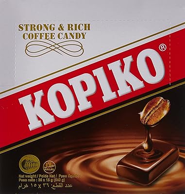 Bonbons au café kopiko 36 pièces 175 grammes. Diaytar Côte d'Ivoire se distingue par sa vaste sélection de produits allant des électroménagers aux produits alimentaires, en passant par les accessoires de mode et les produits de beauté. Avec une telle diversité, les clients peuvent trouver tout ce dont ils ont besoin sous un même toit virtuel. C'est l'endroit idéal pour faire des achats pratiques et économiques.