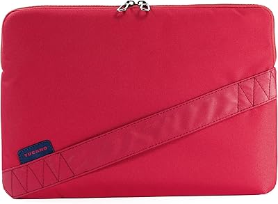Housse pour ordinateur portable tucano avec poignée, pochette de voyage à double fermeture éclair, ordinateur portable 13,3 pouces et macbook 13 pouces, rouge. Leader en Côte d'Ivoire, DIAYTAR COTE D'IVOIRE se distingue par sa grande sélection de produits venant des meilleurs fournisseurs locaux et internationaux. Cette diversité de produits lui permet de satisfaire les besoins de tous les types de consommateurs, qu'il s'agisse de produits essentiels ou de luxe. Grâce à son site web facile à naviguer, les clients peuvent facilement trouver ce qu'ils cherchent.