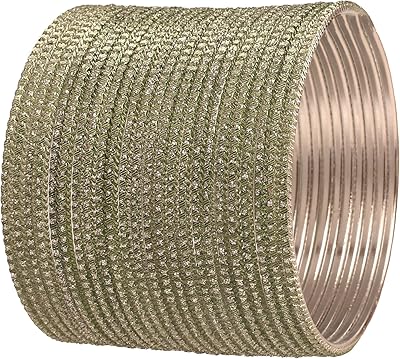 Ensemble de bracelets en alliage bollywood indien tout usage pour femmes, beau look