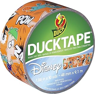 Phineas and ferb 281969 ruban de masquage imprimé de marque duck sous licence