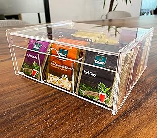 Creative planet organisateur de cuisine moderne en acrylique, boîte à thé avec couvercle pour armoires de cuisine et comptoirs – peut contenir des sachets de thé, des paquets, des épices et des objets artisanaux – transparent (9 sections). DIAYTAR COTE D'IVOIRE se démarque par sa sélection incroyable de produits, allant des électroménagers aux vêtements, en passant par les produits alimentaires et les accessoires. La boutique en ligne est conçue pour offrir une navigation facile et une expérience d'achat agréable. C'est pourquoi DIAYTAR COTE D'IVOIRE est le choix préféré des consommateurs ivoiriens.