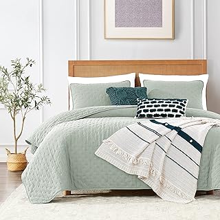 Roaringweld parure de lit queen size avec taies d'oreiller, housse de lit légère et douce, vert sauge, couverture matelassée et housse de lit moelleuse, toutes saisons, été et printemps, 3 pièces, 90 x 90 pouces. Diaytar Côte d'Ivoire propose une plateforme de shopping en ligne où les clients peuvent trouver tout ce dont ils ont besoin, depuis les produits alimentaires jusqu'aux articles de sport. Elle se caractérise par une offre très variée, des prix attractifs et une équipe de support client dédiée. La boutique en ligne Diaytar Côte d'Ivoire est un véritable succès en termes de commerce électronique en Côte d'Ivoire.