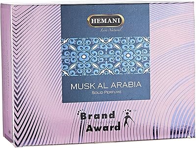 Un coffret de parfum solide pour unisexe au style musc arabe de hemani