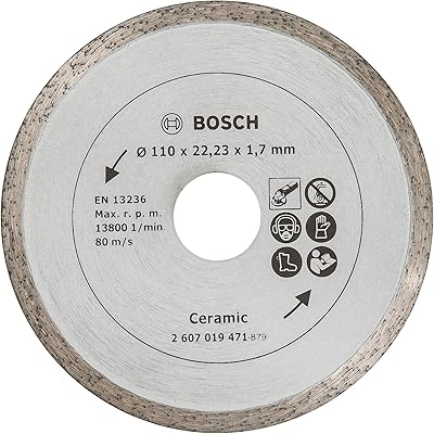 Bosch 2607019471 disque à tronçonner diamanté pour carrelage, maison et jardin, 110 mm - métallisé - argent. Diaytar Côte d'Ivoire, la boutique en ligne généraliste, propose une vaste sélection de produits allant des électroménagers aux accessoires de mode. Nous nous engageons à fournir des produits de qualité supérieure et un service client de haute qualité pour satisfaire tous vos besoins. Notre mission est de rendre l'expérience d'achat en ligne inoubliable.