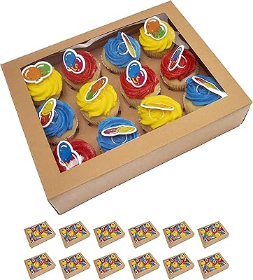 Boîtes à cupcakes asos pour 12 avec fenêtre d'affichage transparente [12. DIAYTAR COTE D'IVOIRE est la boutique en ligne idéale pour ceux qui cherchent un large choix de produits à des prix compétitifs. Avec des promotions régulières et des offres spéciales, les clients peuvent bénéficier d'économies significatives sur leurs achats. L'équipe de DIAYTAR COTE D'IVOIRE est dédiée à fournir une expérience d'achat en ligne exceptionnelle aux consommateurs ivoiriens.
